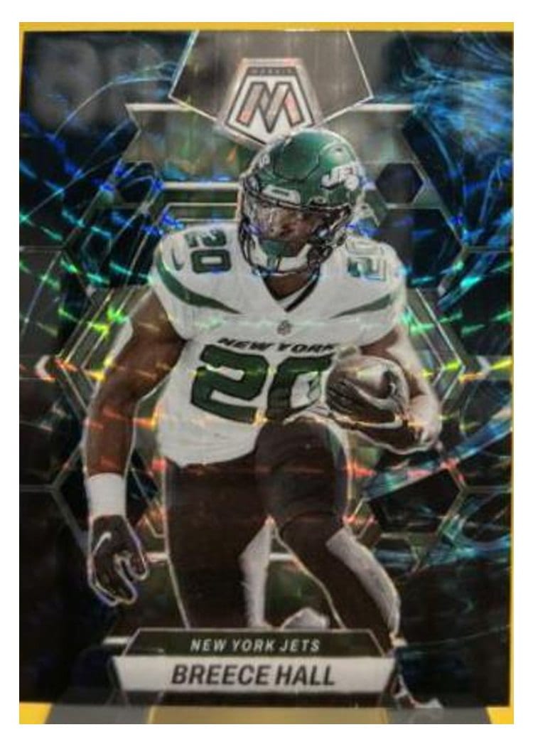 2023 Panini Mosaic Base Set Breece Hall #74 card