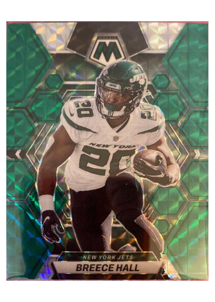 2023 Panini Mosaic Base Set Breece Hall #74 card
