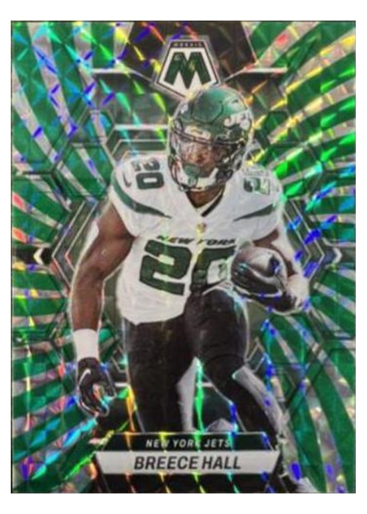 2023 Panini Mosaic Base Set Breece Hall #74 card
