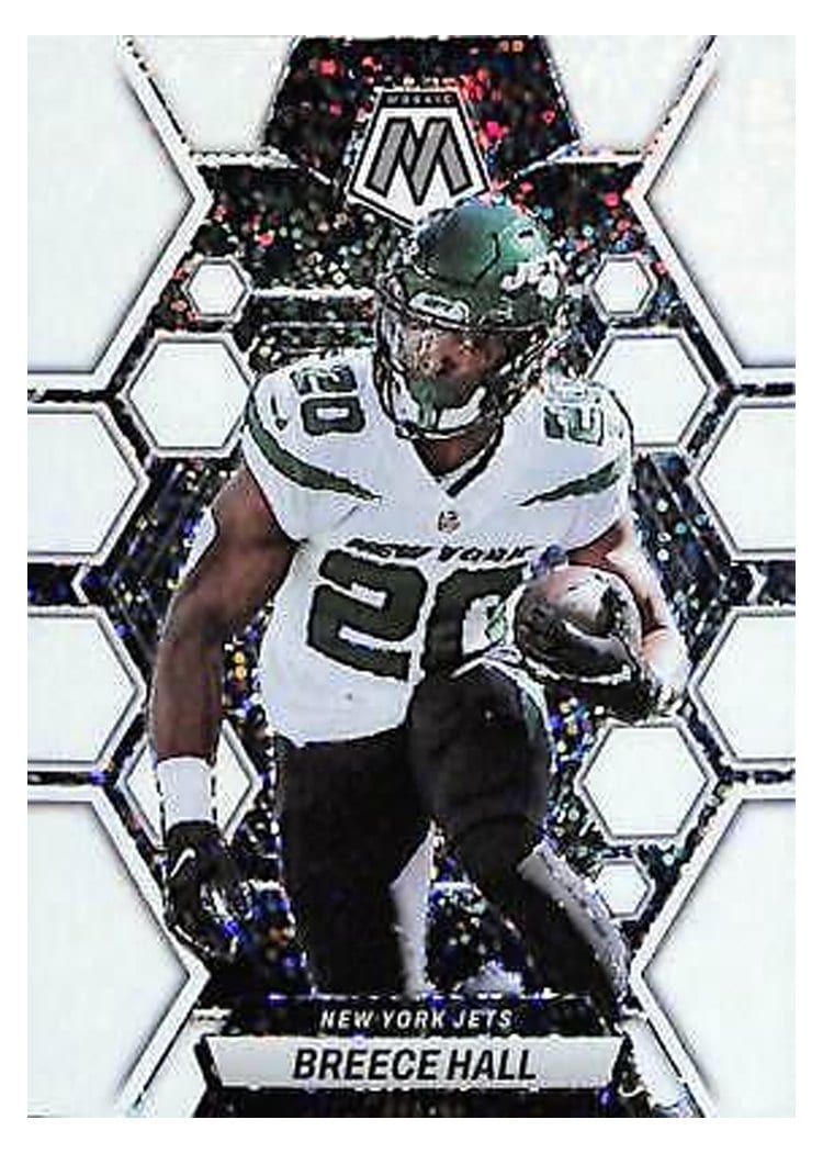 2023 Panini Mosaic Base Set Breece Hall #74 card