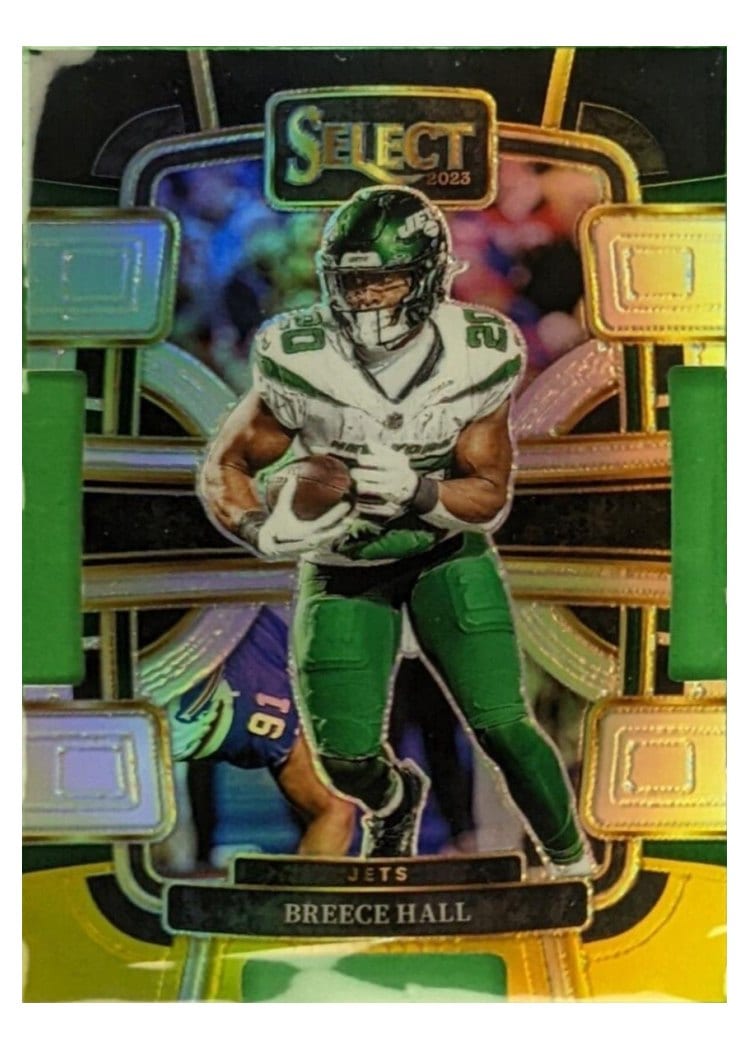2023 Panini Select Base Set Breece Hall #77 card