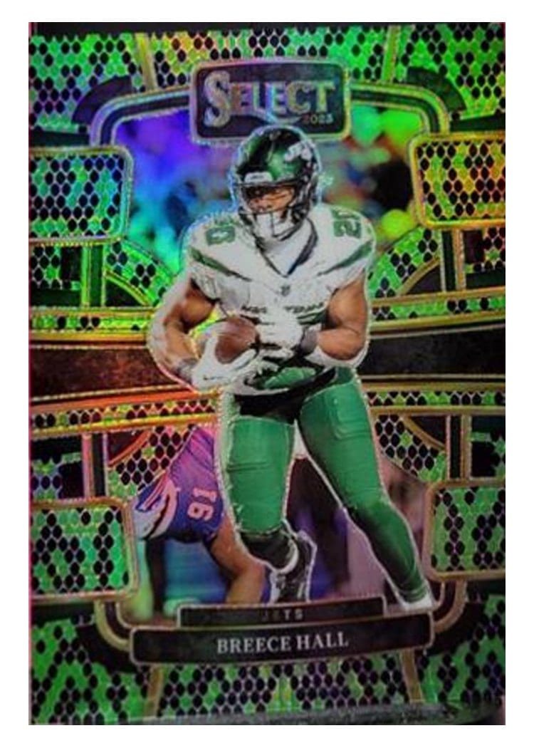 2023 Panini Select Base Set Breece Hall #77 card