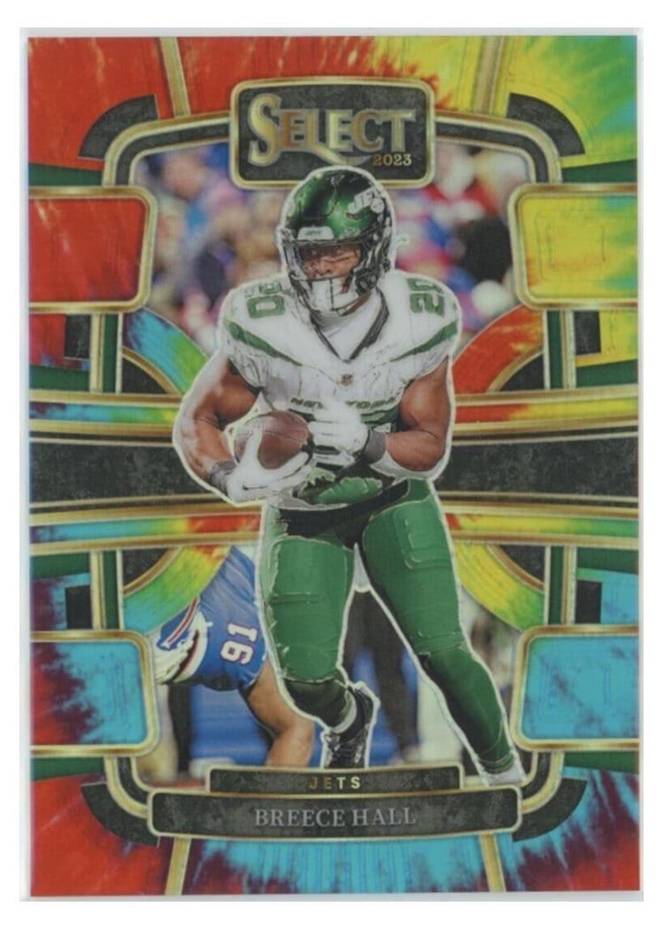 2023 Panini Select Base Set Breece Hall #77 card