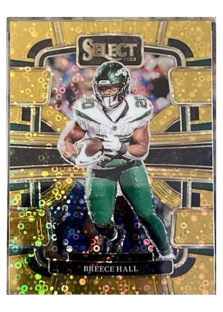 2023 Panini Select Base Set Breece Hall #77 card