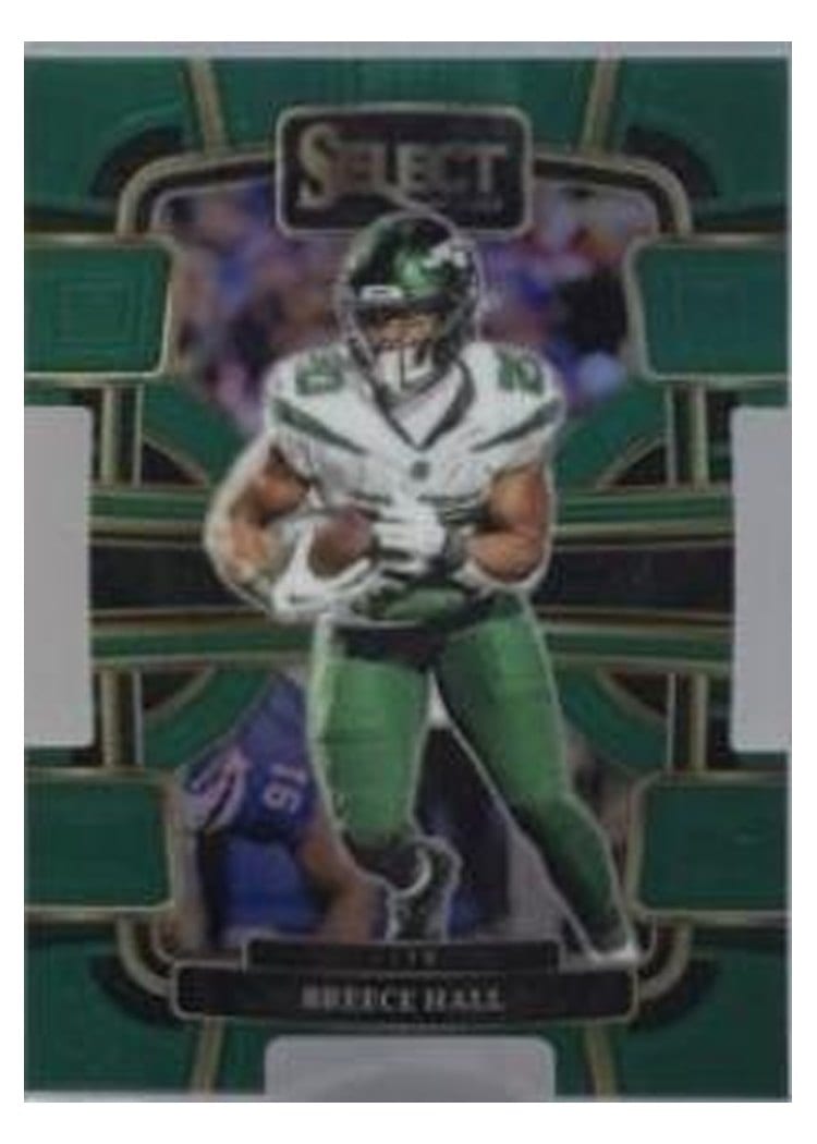 2023 Panini Select Base Set Breece Hall #77 card