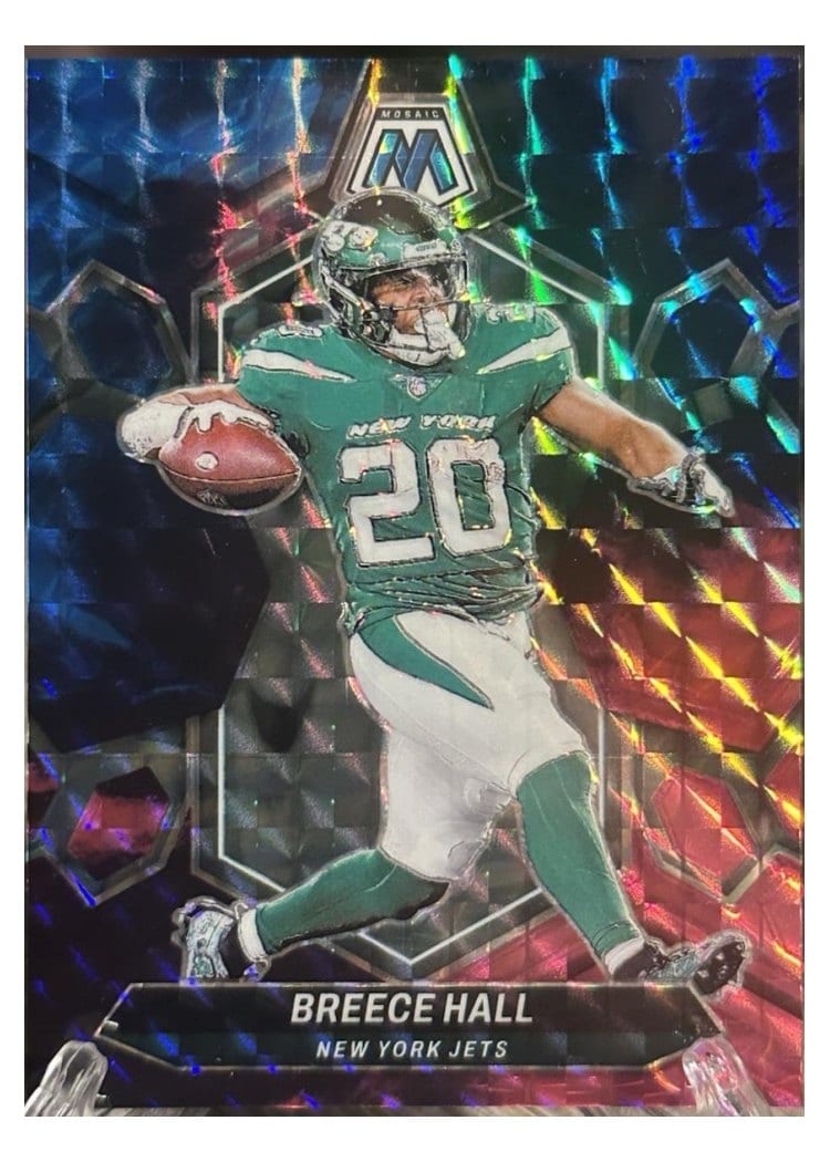 2024 Panini Mosaic Base Set Breece Hall #170 card