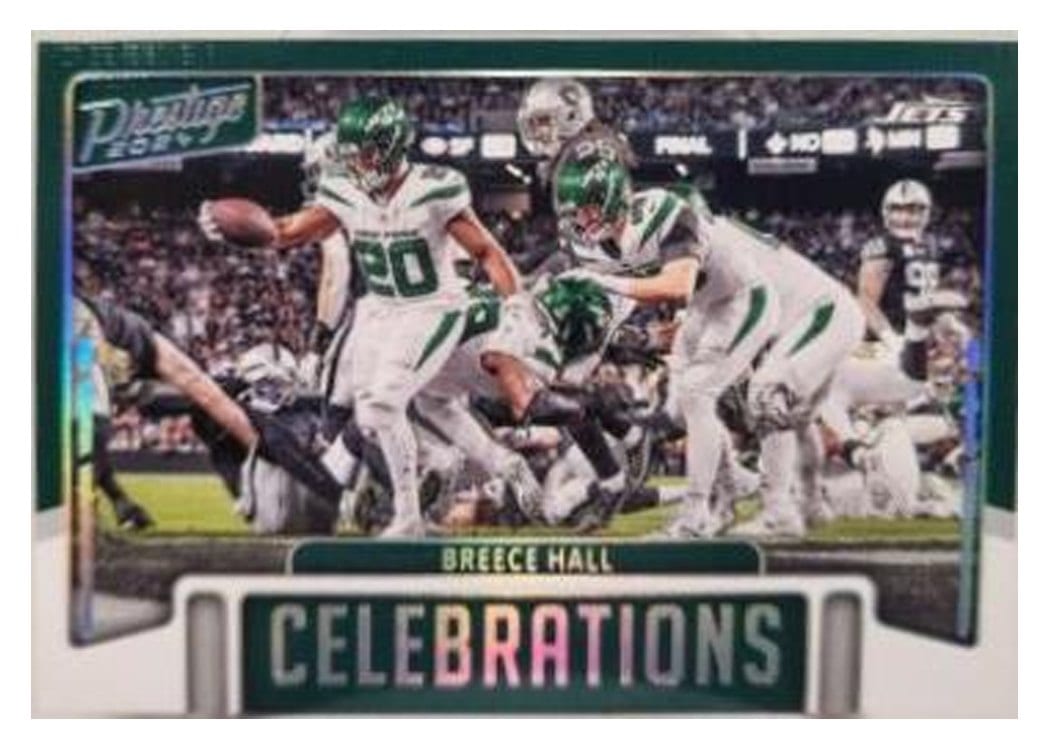 2024 Panini Prestige Celebrations Breece Hall #CEL-BHL card