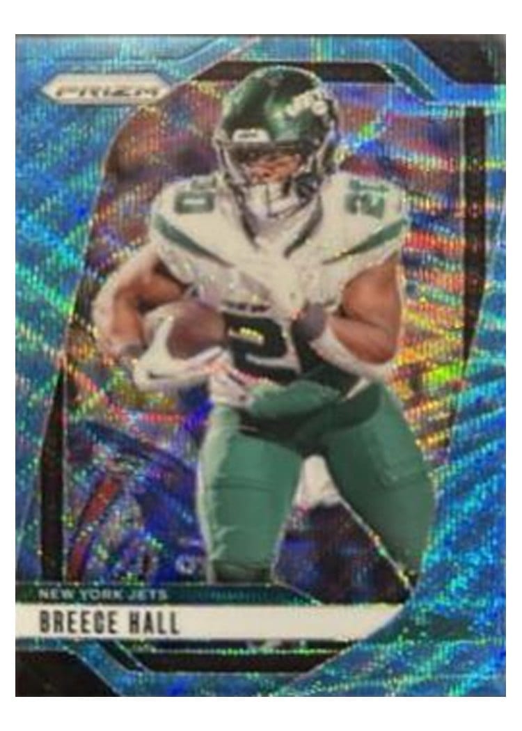 2024 Panini Prizm Base Set Breece Hall #223 card