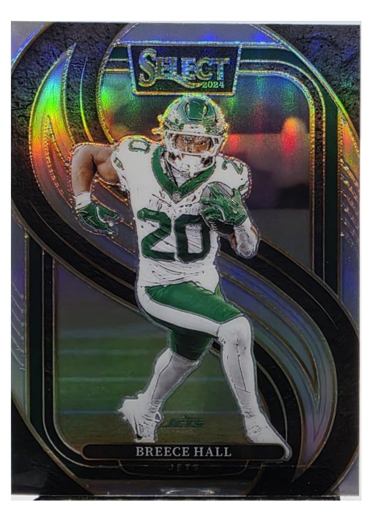 2024 Panini Select Base Set Breece Hall Silver Prizm #111 card
