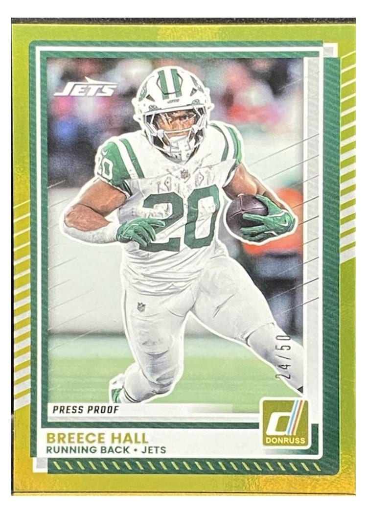 2025 Donruss Base Set Breece Hall #292 card