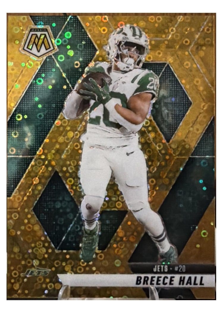 2025 Panini Mosaic Base Set Breece Hall #236 card