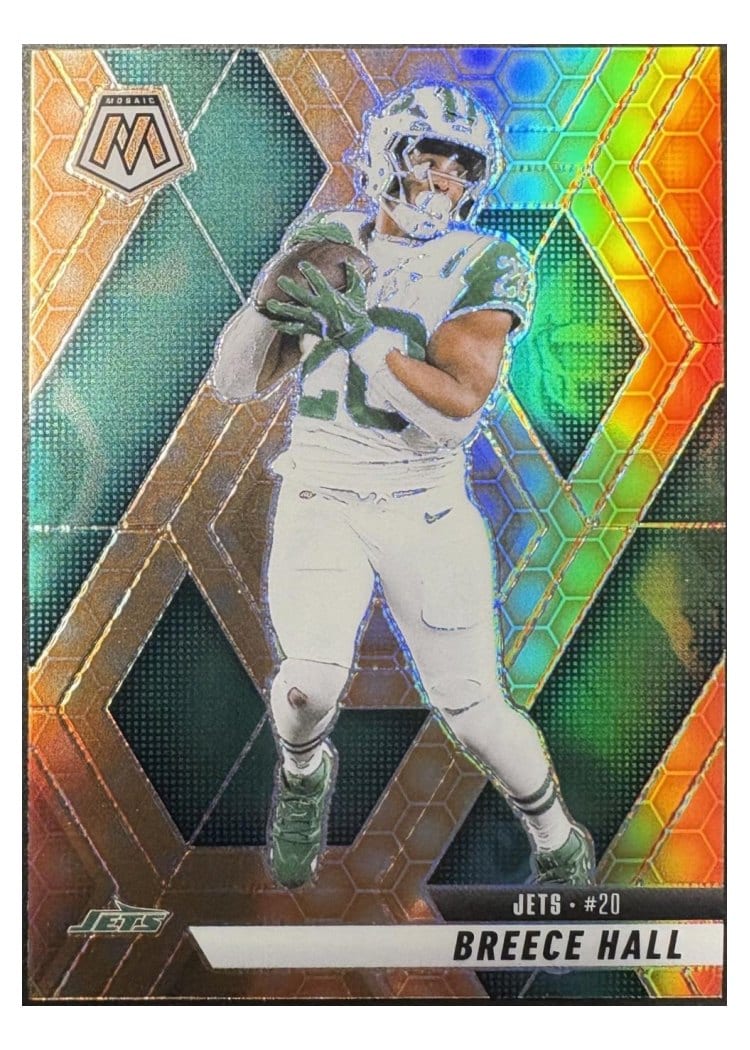 2025 Panini Mosaic Base Set Breece Hall #236 card