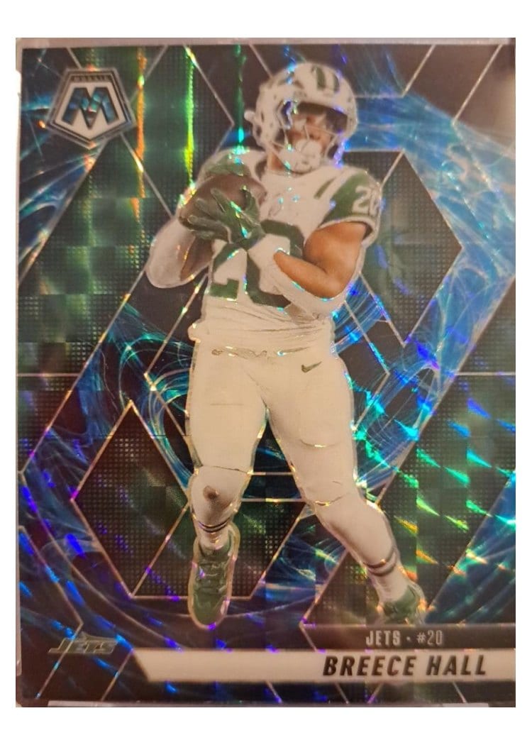2025 Panini Mosaic Base Set Breece Hall Genesis #236 card