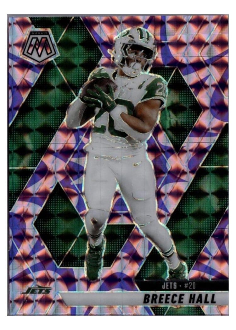 2025 Panini Mosaic Base Set Breece Hall #236 card