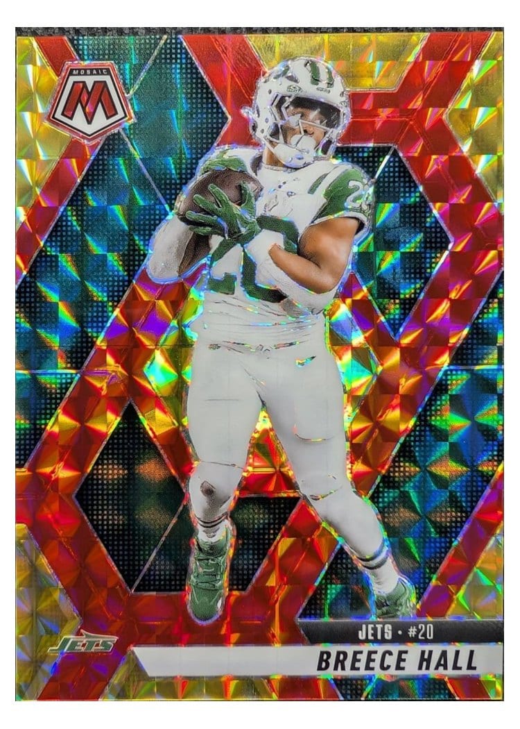 2025 Panini Mosaic Base Set Breece Hall #236 card