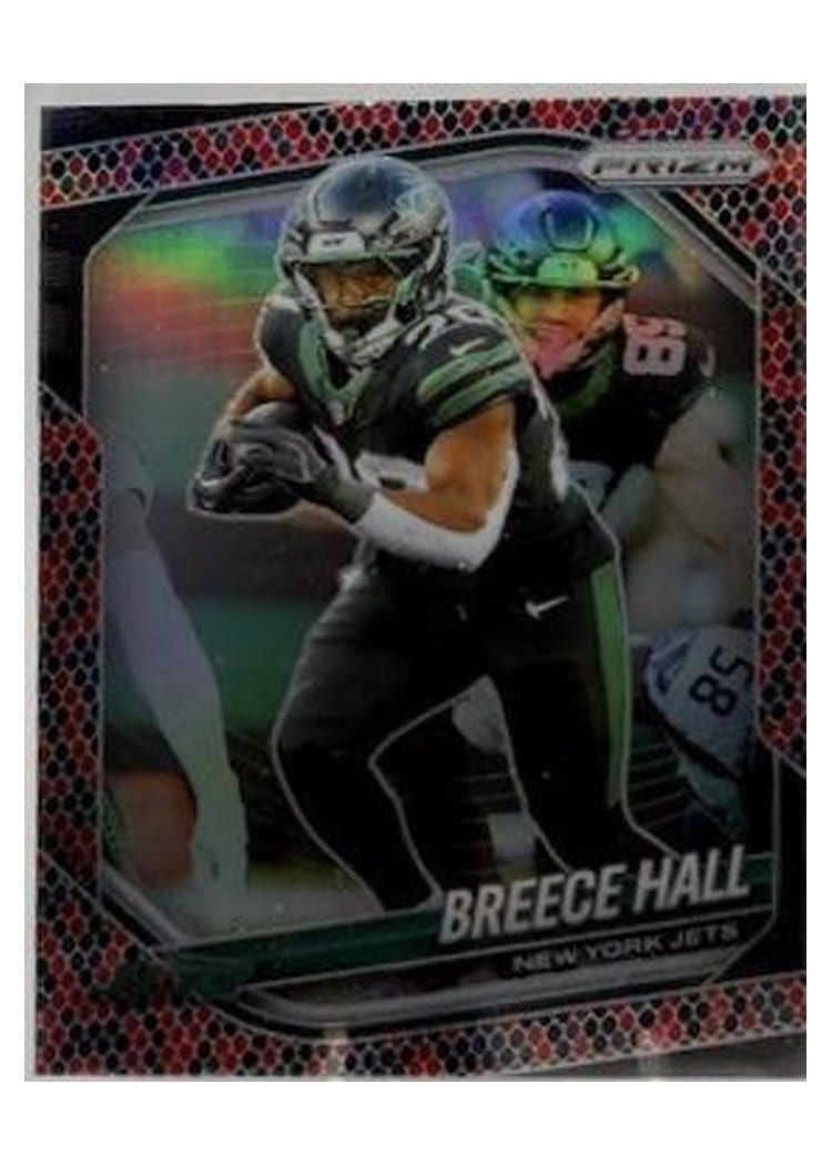 2025 Panini Prizm Base Set Breece Hall #50 card