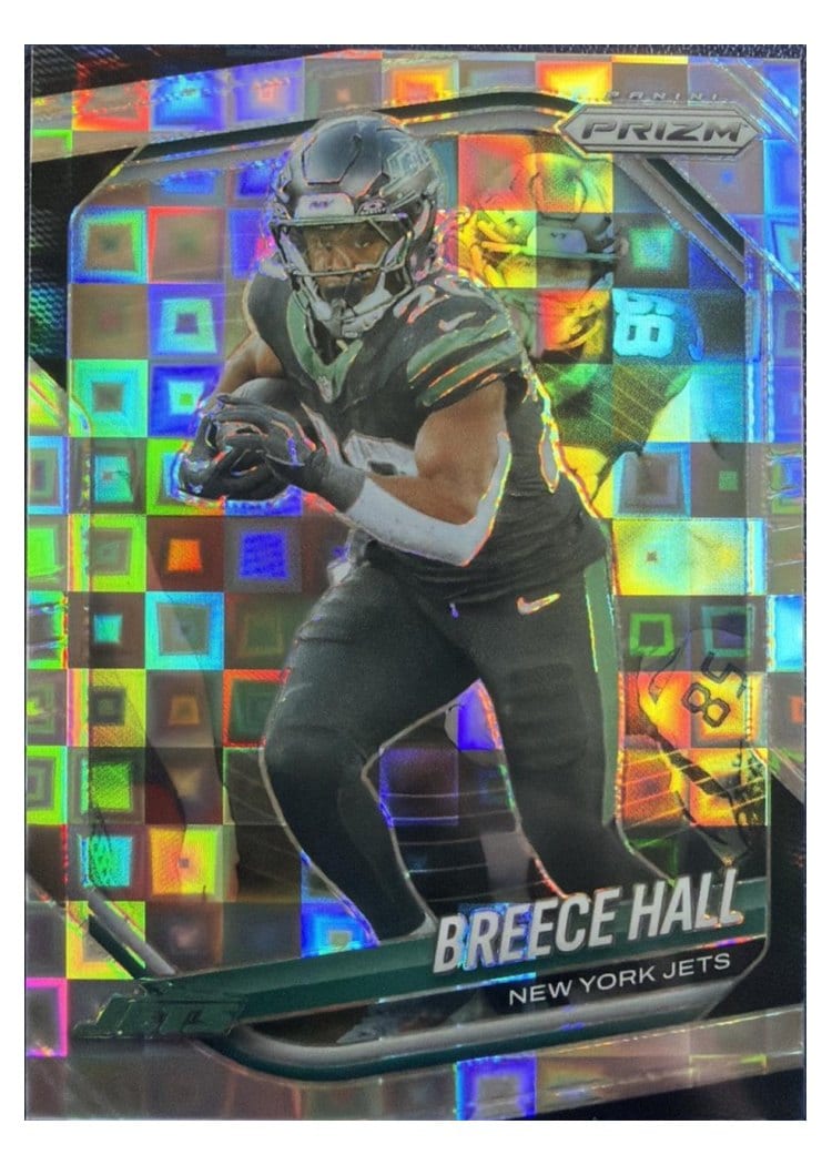2025 Panini Prizm Base Set Breece Hall #50 card