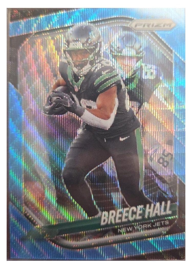 2025 Panini Prizm Base Set Breece Hall #50 card