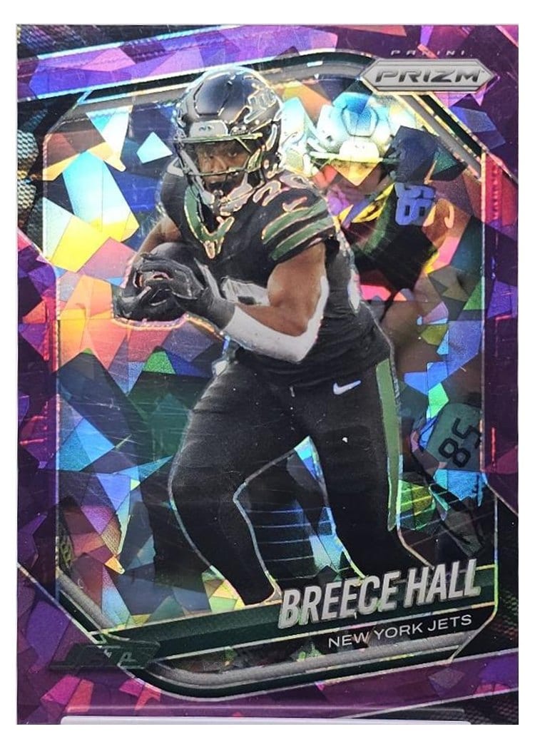 2025 Panini Prizm Base Set Breece Hall #50 card