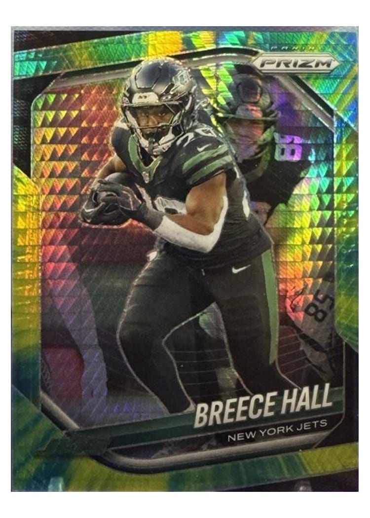 2025 Panini Prizm Base Set Breece Hall #50 card