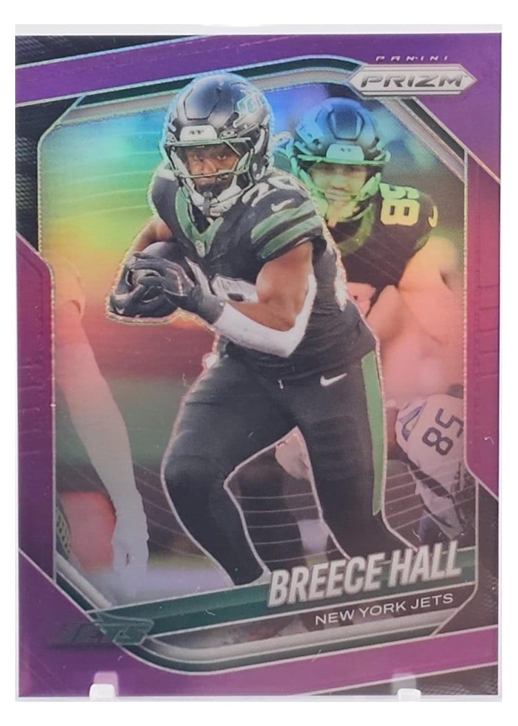 2025 Panini Prizm Base Set Breece Hall #50 card