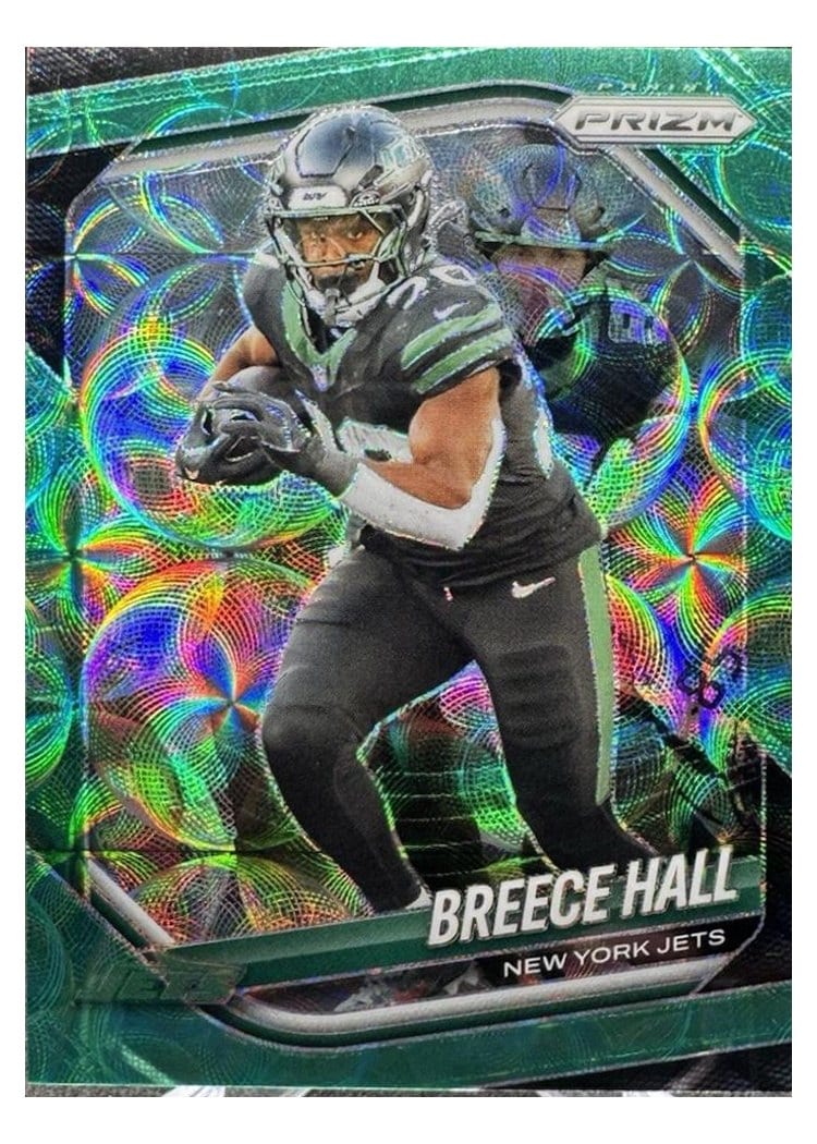 2025 Panini Prizm Base Set Breece Hall #50 card