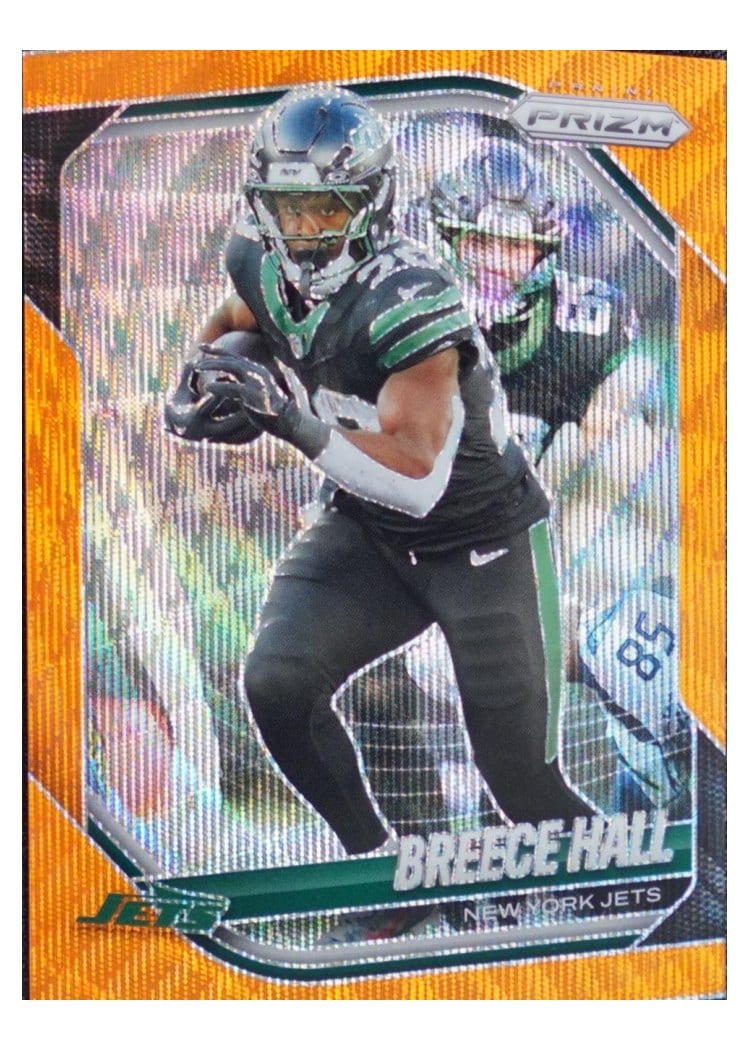 2025 Panini Prizm Base Set Breece Hall #50 card