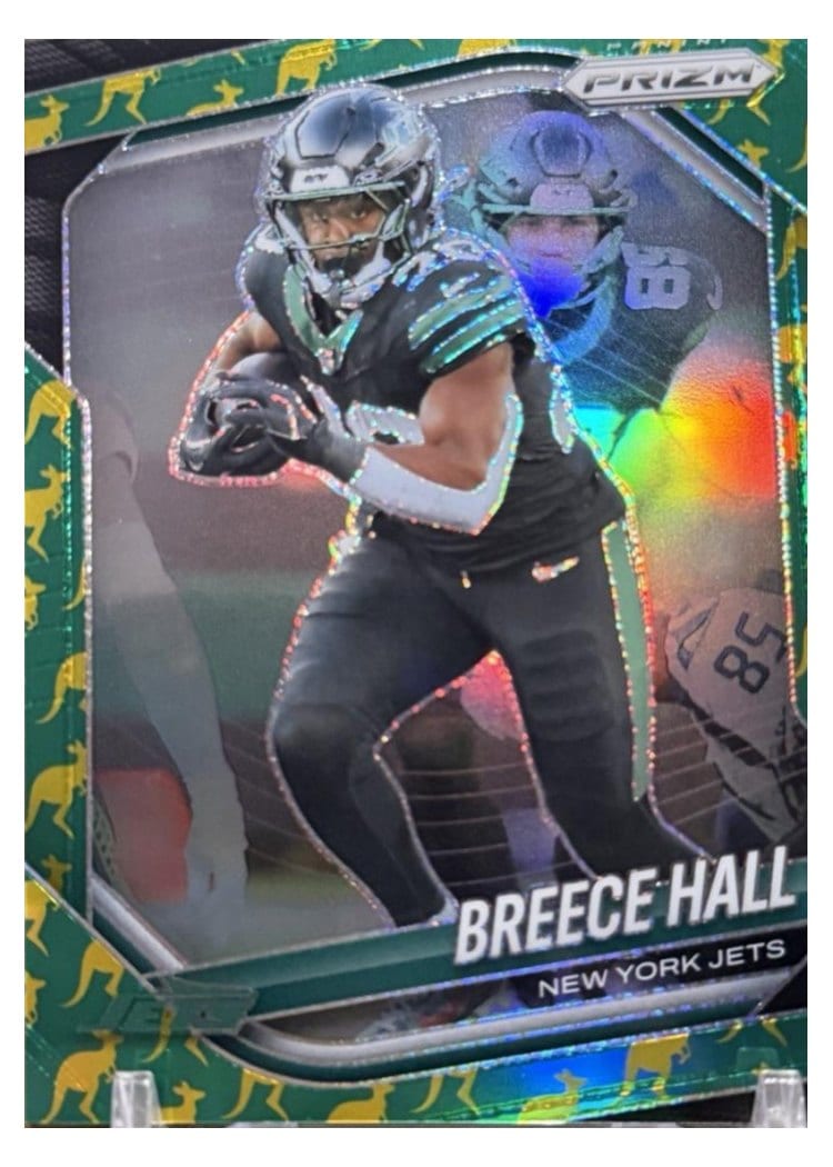 2025 Panini Prizm Base Set Breece Hall #50 card