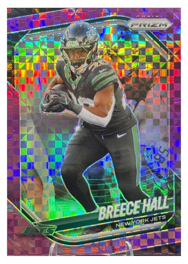 2025 Panini Prizm Base Set Breece Hall #50 card