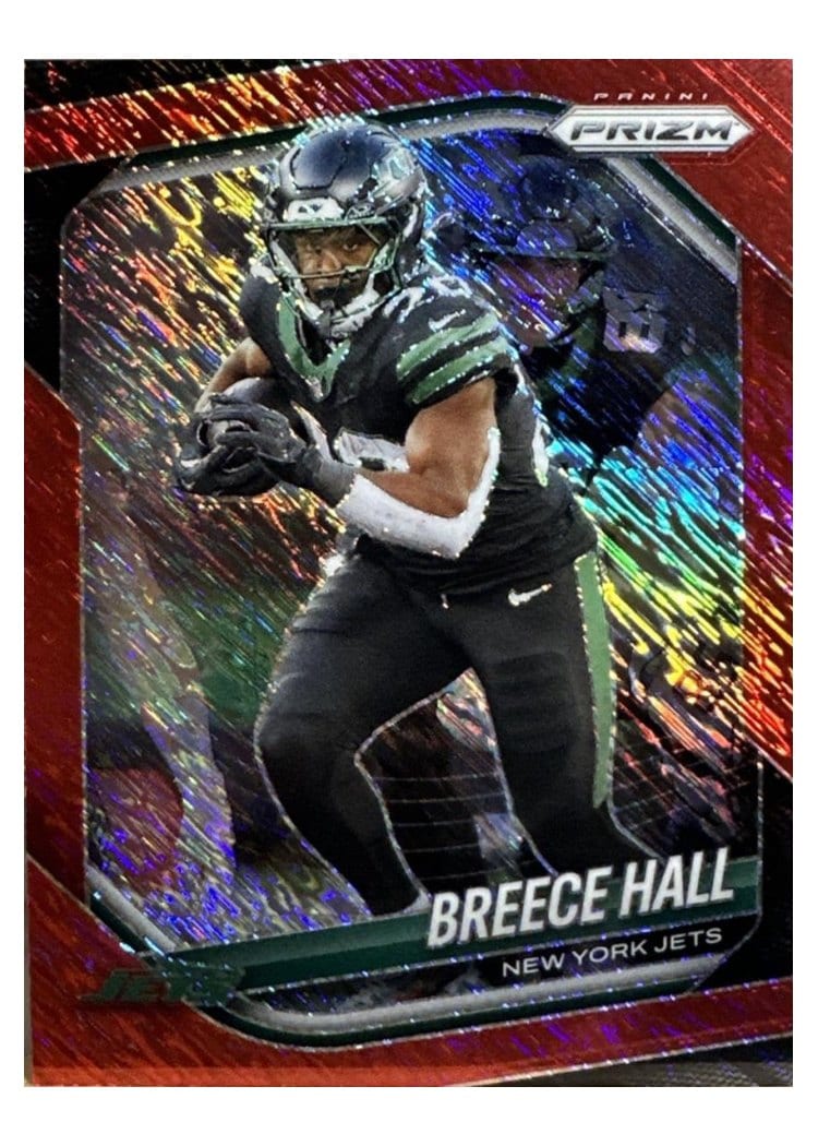 2025 Panini Prizm Base Set Breece Hall #50 card