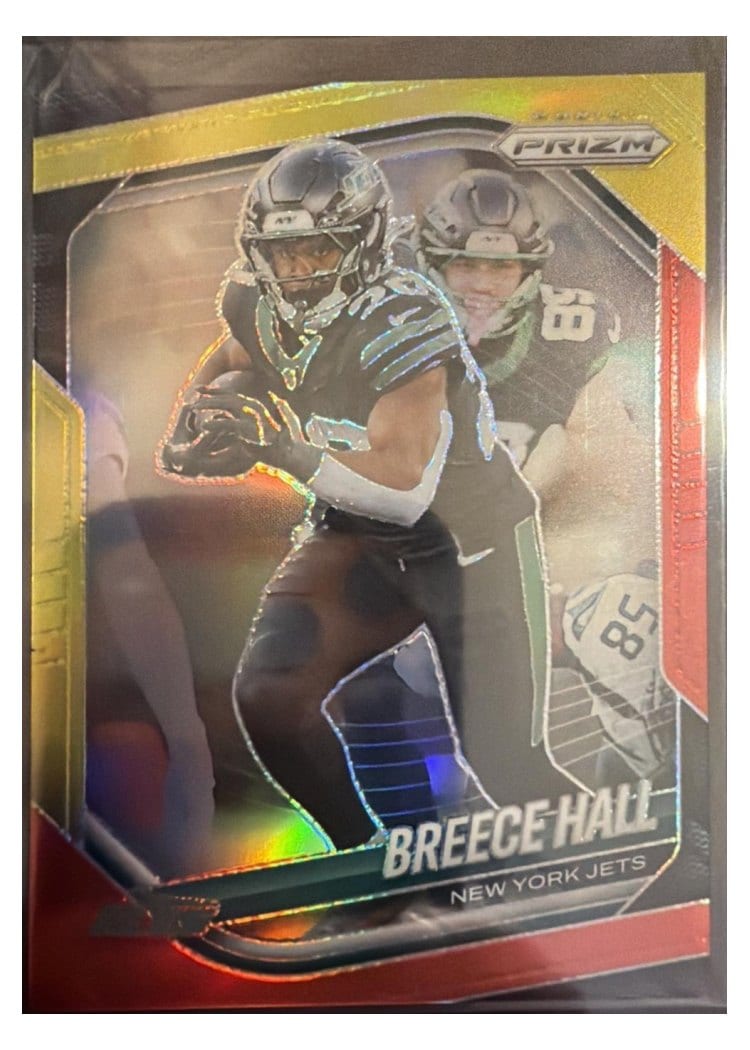 2025 Panini Prizm Base Set Breece Hall #50 card