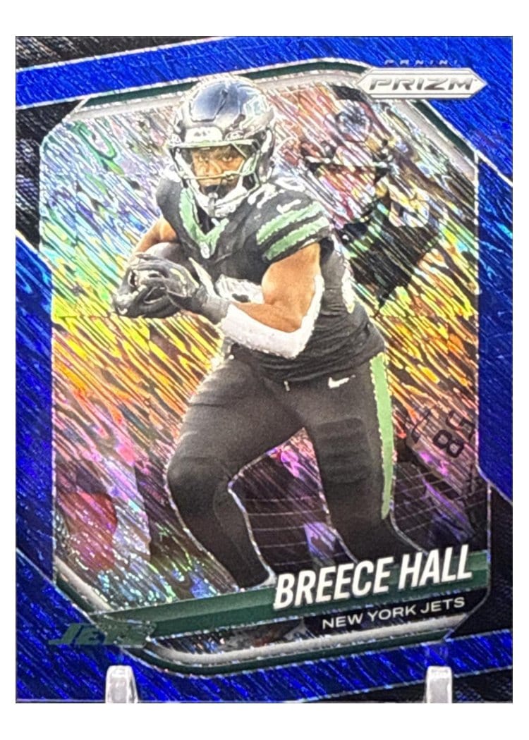 2025 Panini Prizm Base Set Breece Hall #50 card