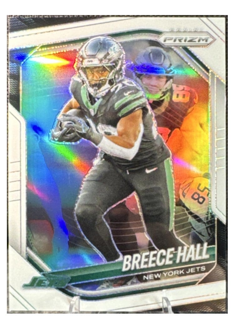 2025 Panini Prizm Base Set Breece Hall #50 card