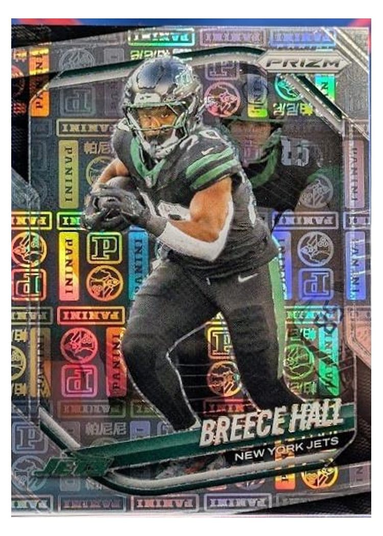 2025 Panini Prizm Base Set Breece Hall #50 card