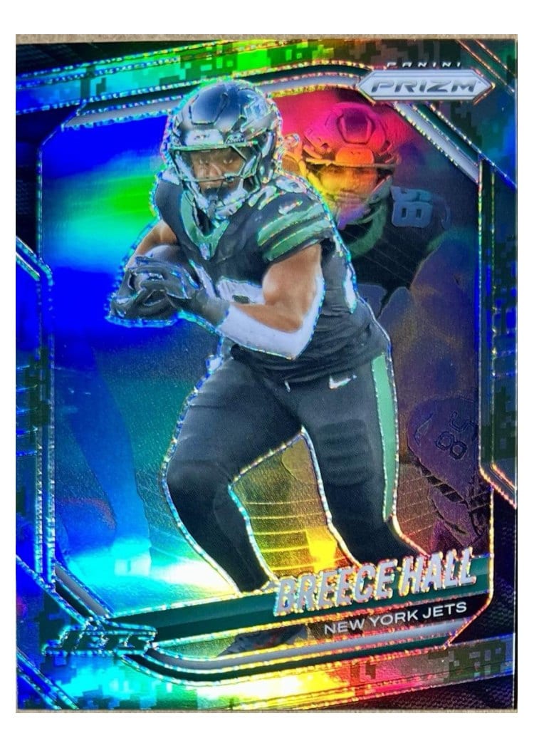 2025 Panini Prizm Base Set Breece Hall #50 card