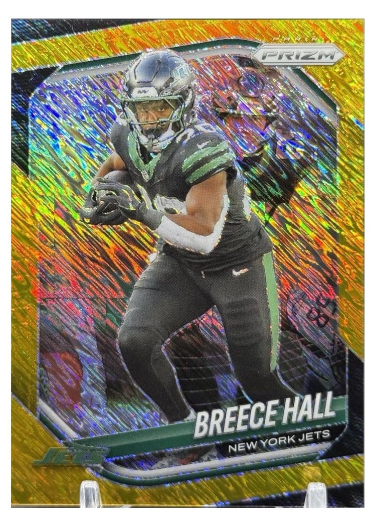2025 Panini Prizm Base Set Breece Hall #50 card