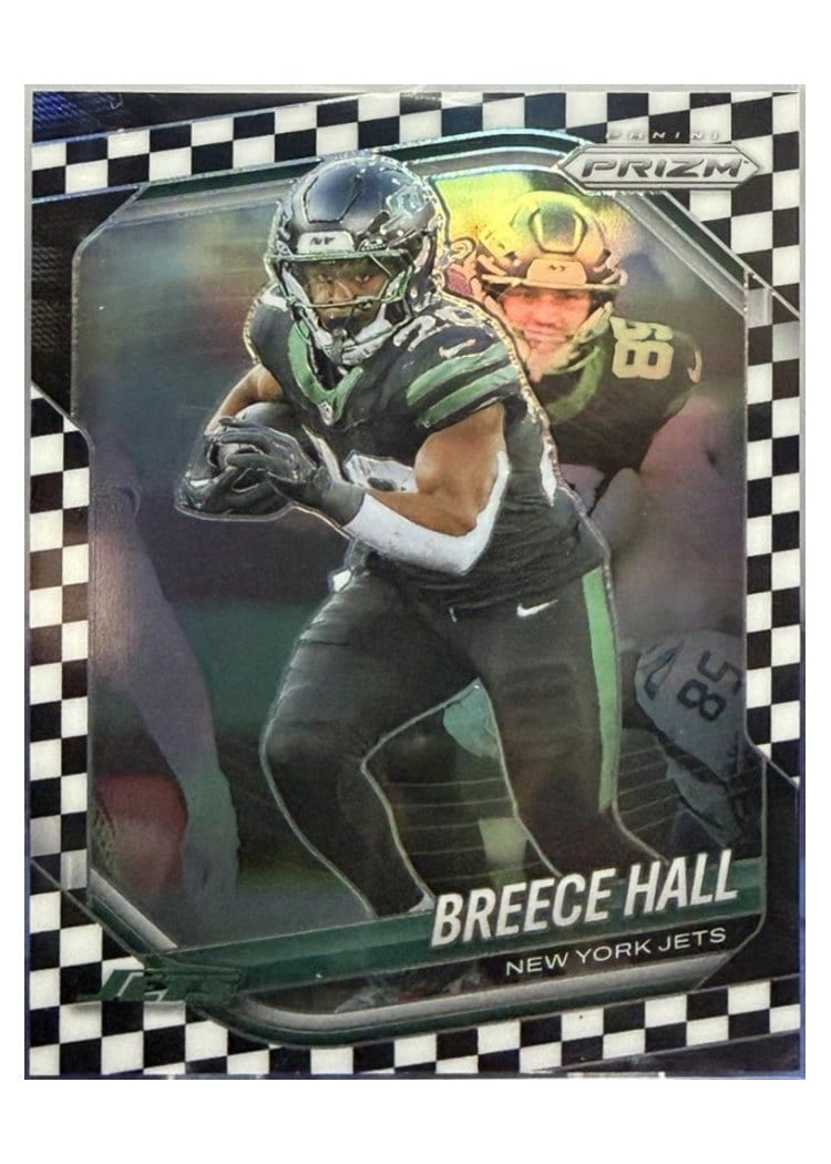 2025 Panini Prizm Base Set Breece Hall #50 card