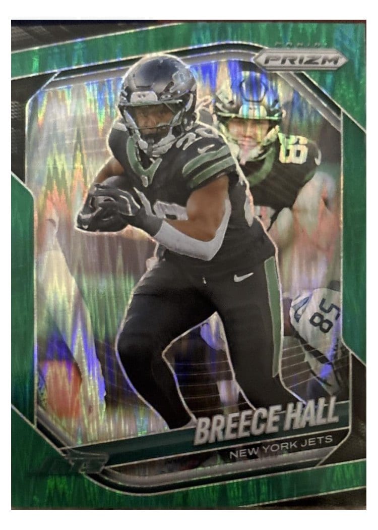 2025 Panini Prizm Base Set Breece Hall #50 card