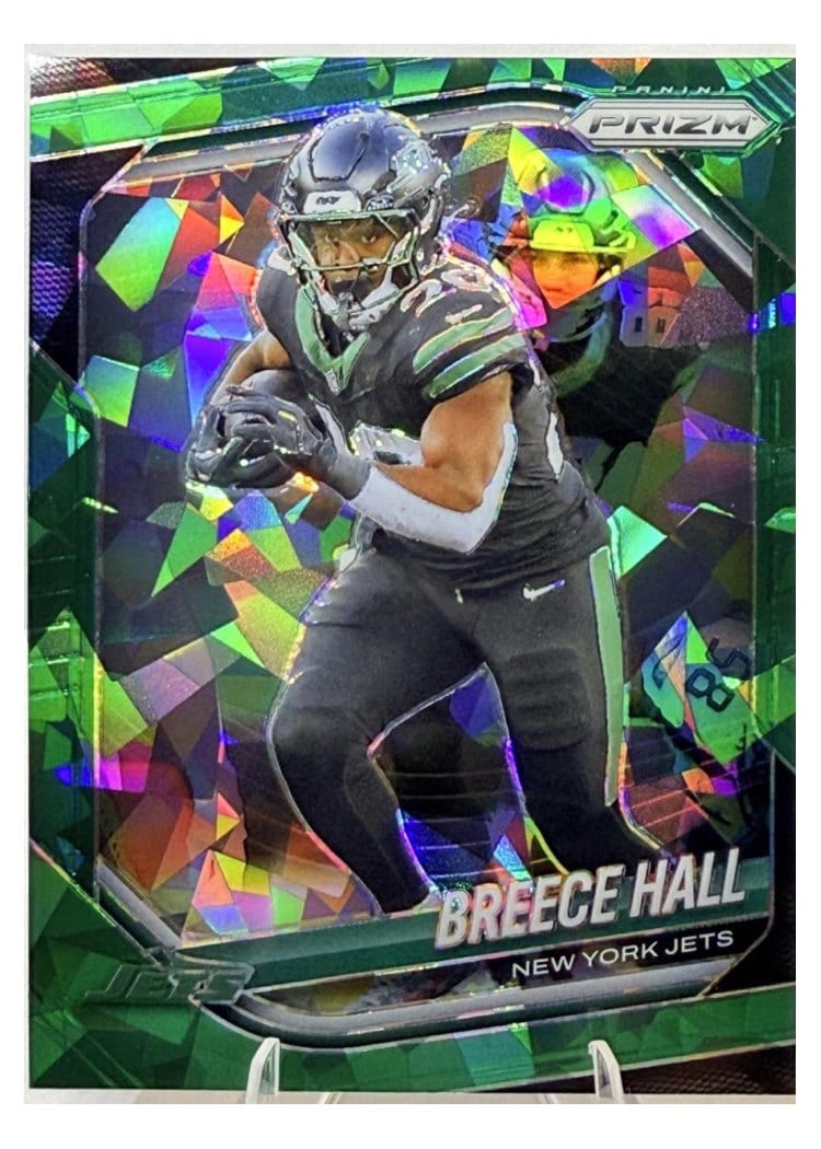 2025 Panini Prizm Base Set Breece Hall #50 card