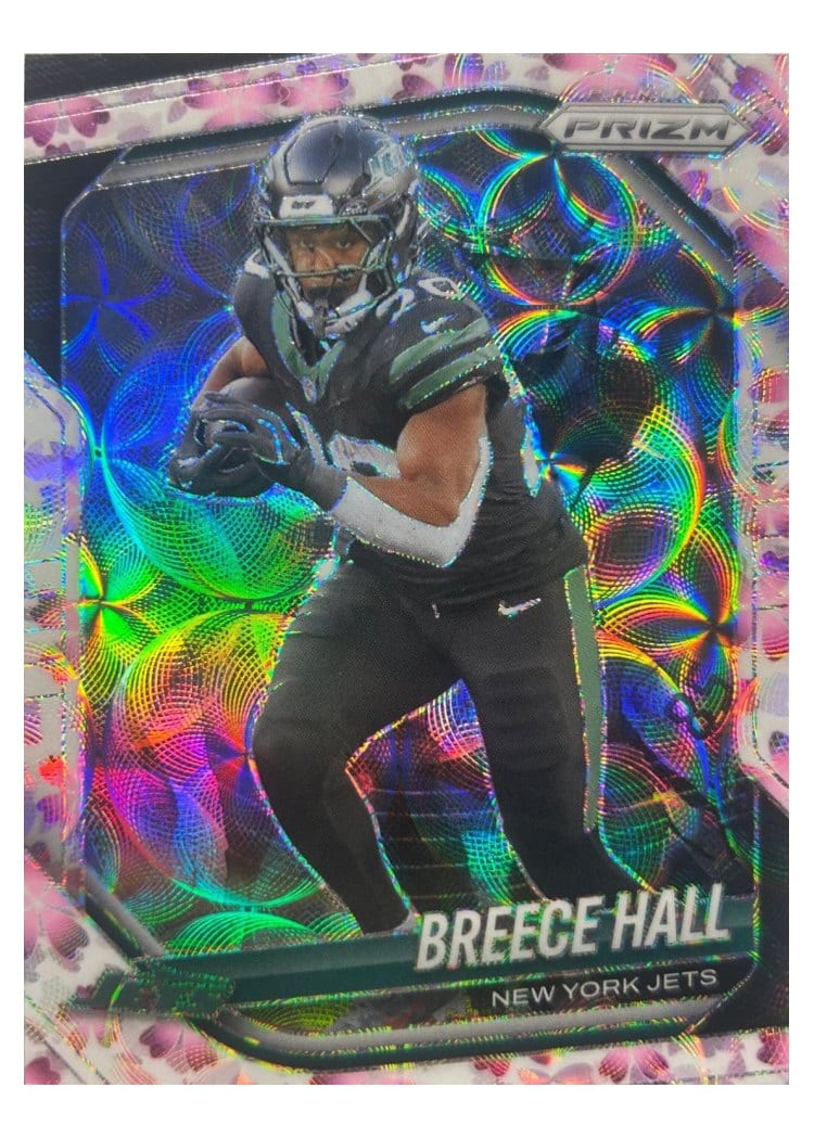 2025 Panini Prizm Base Set Breece Hall #50 card