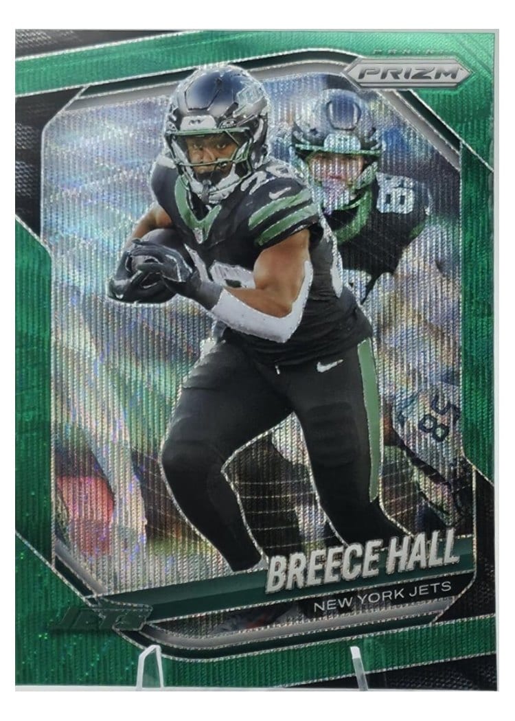 2025 Panini Prizm Base Set Breece Hall #50 card