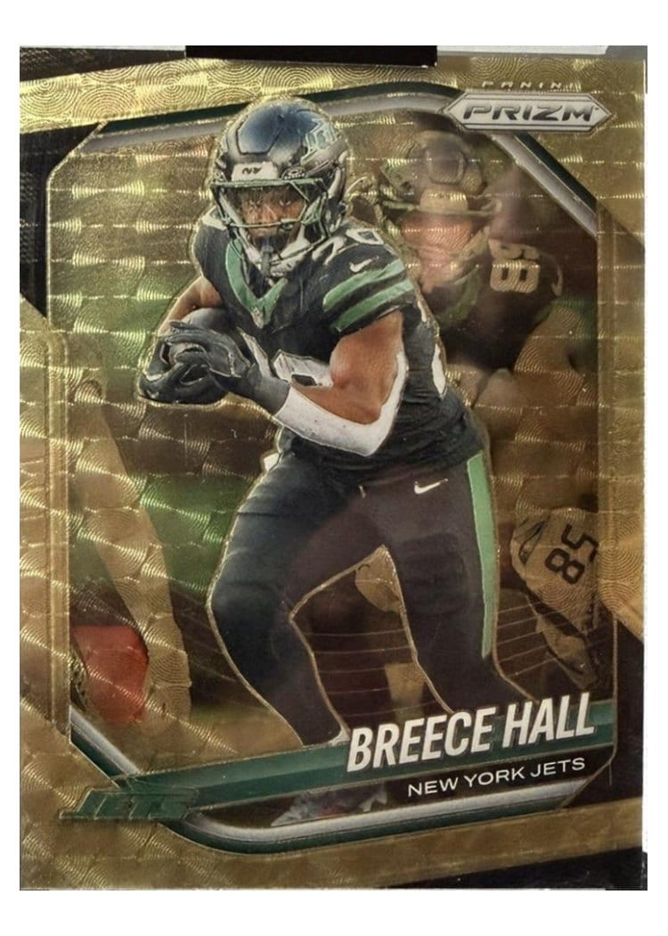 2025 Panini Prizm Base Set Breece Hall #50 card