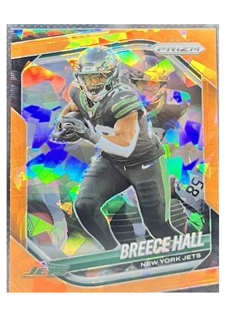 2025 Panini Prizm Base Set Breece Hall #50 card