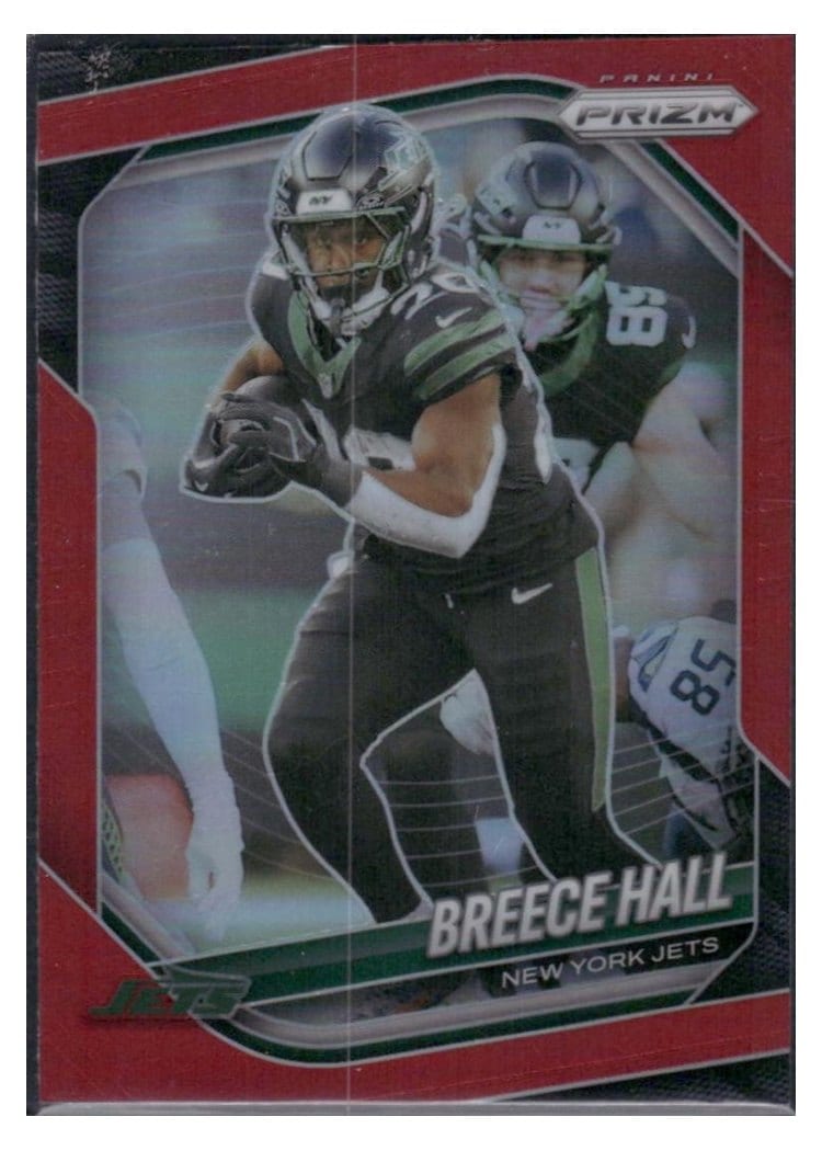 2025 Panini Prizm Base Set Breece Hall #50 card