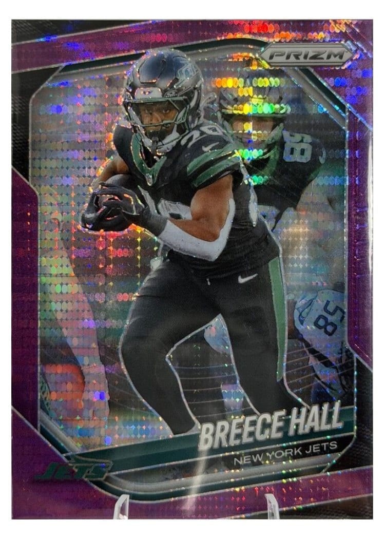 2025 Panini Prizm Base Set Breece Hall #50 card