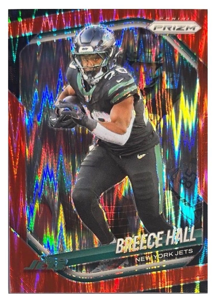 2025 Panini Prizm Base Set Breece Hall #50 card