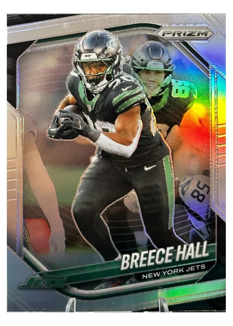 2025 Panini Prizm Base Set Breece Hall #50 card