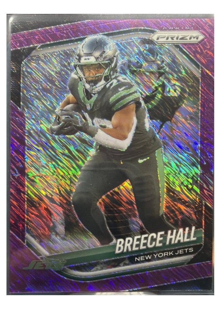 2025 Panini Prizm Base Set Breece Hall #50 card