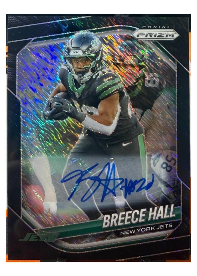 2025 Panini Prizm Base Set Breece Hall #50 card