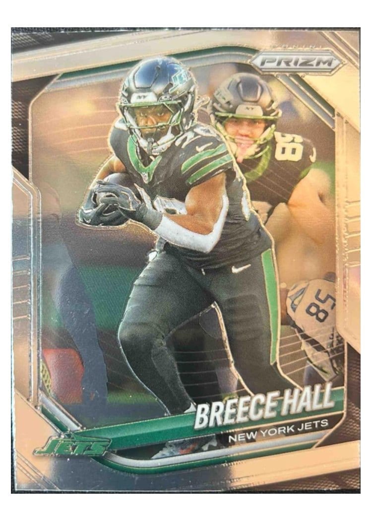 2025 Panini Prizm Base Set Breece Hall #50 card